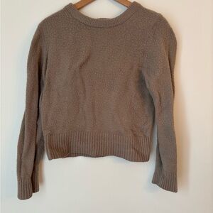 Old Navy Brown Long Sleeve Tee Relaxed Fit